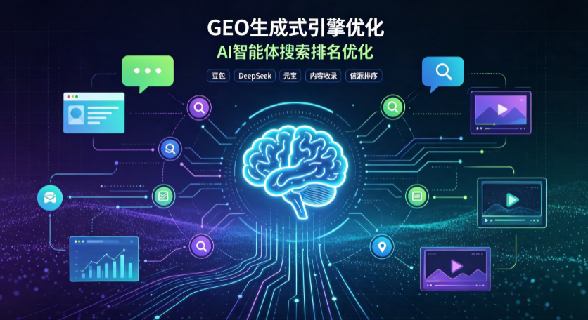 榆树市GEO 浪潮来袭：生成式引擎优化崛起，创作者争抢豆包、DeepSeek、元宝智能体流量入口